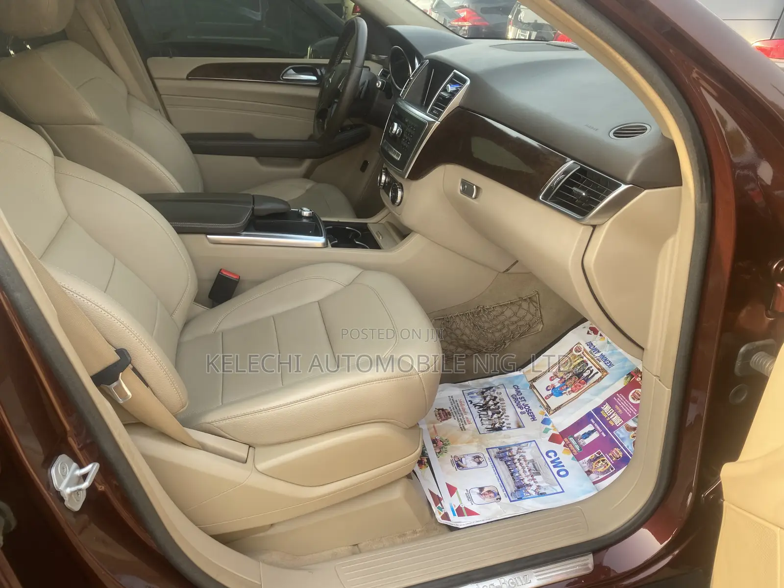 Mercedes-Benz M Class 2014 Red