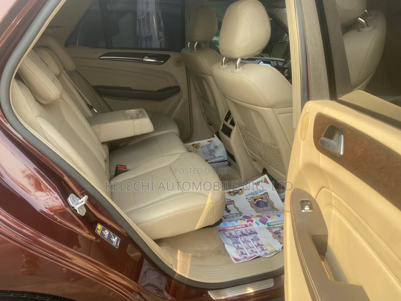 Mercedes-Benz M Class 2014 Red