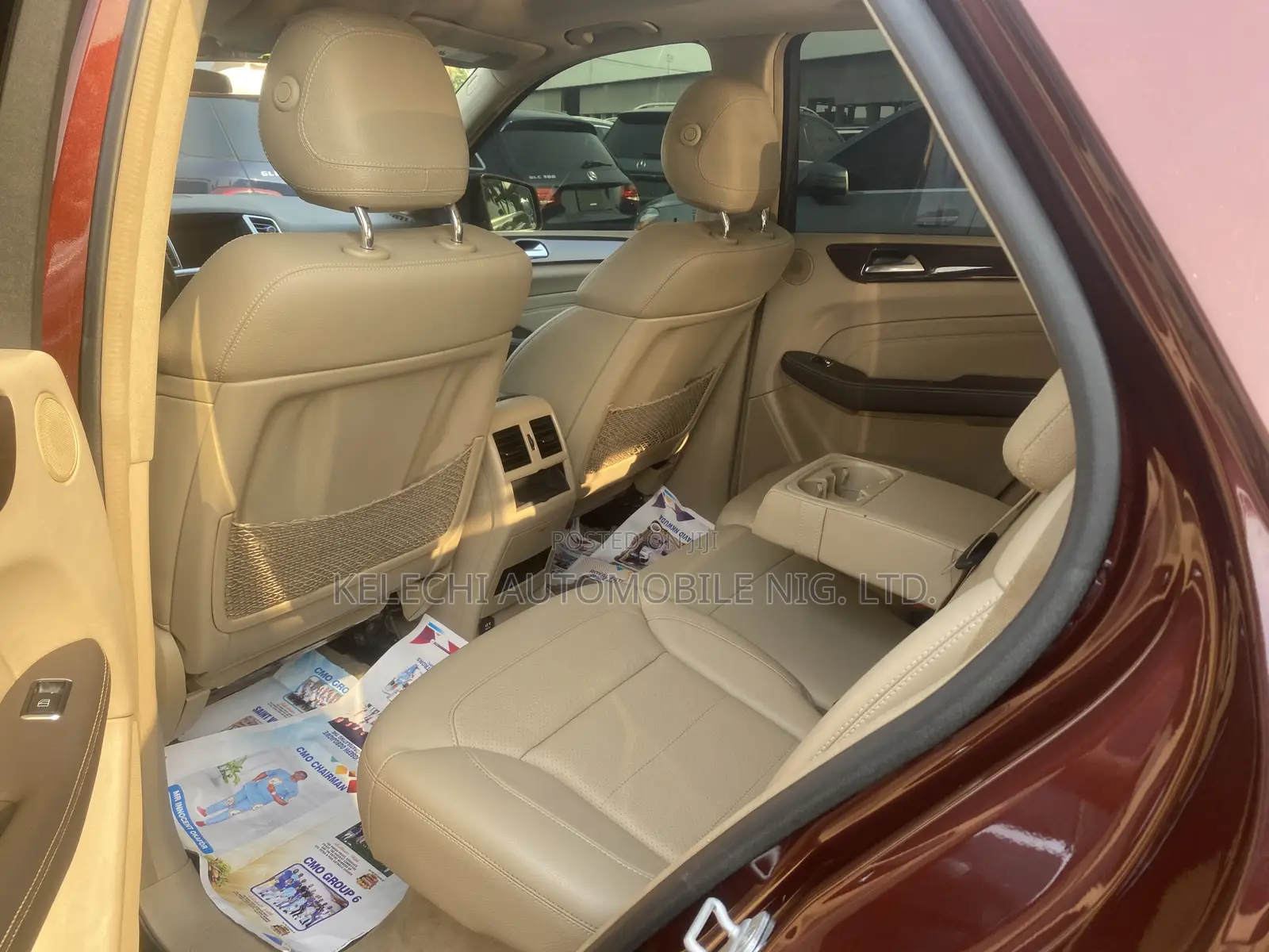 Mercedes-Benz M Class 2014 Red