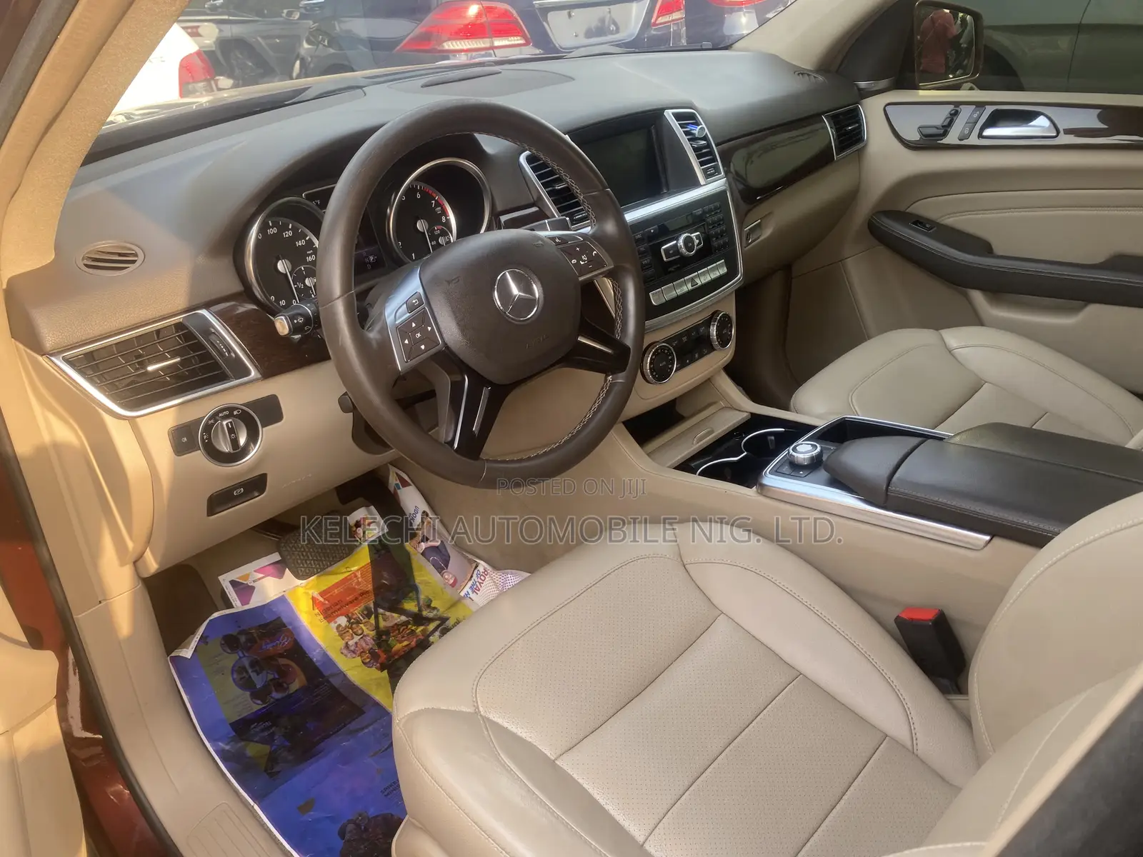 Mercedes-Benz M Class 2014 Red