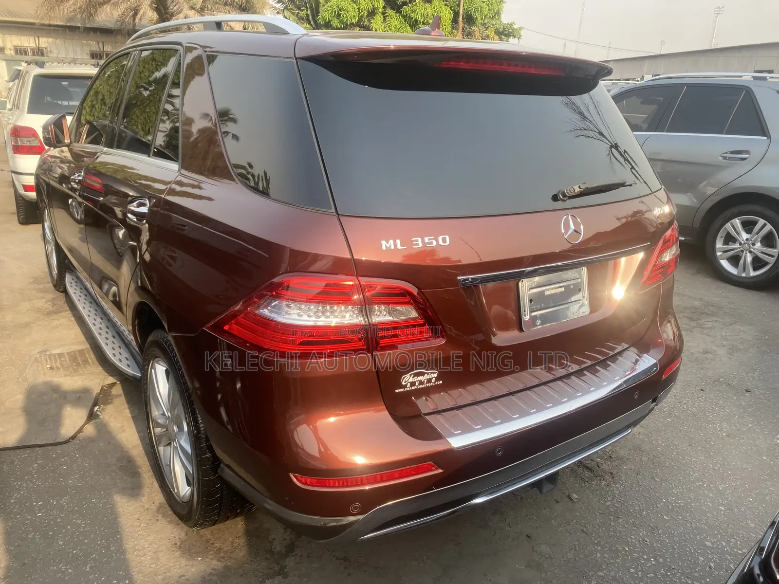 Mercedes-Benz M Class 2014 Red