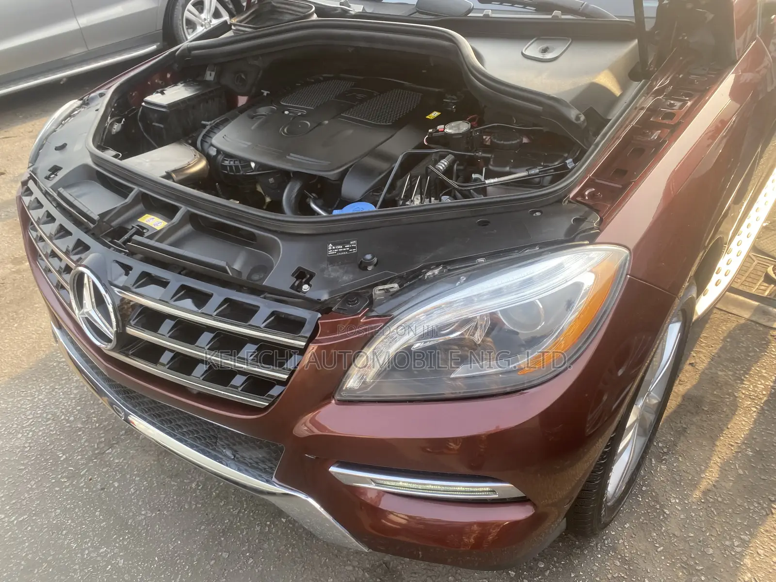 Mercedes-Benz M Class 2014 Red