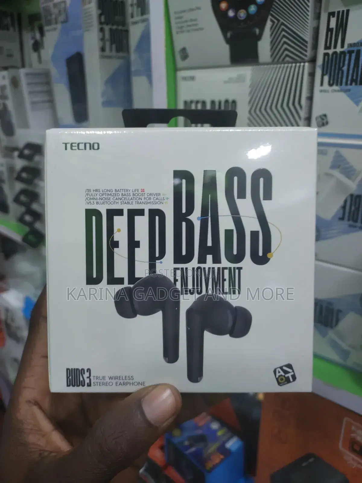 Tecno Bud3 Wireless Earphone
