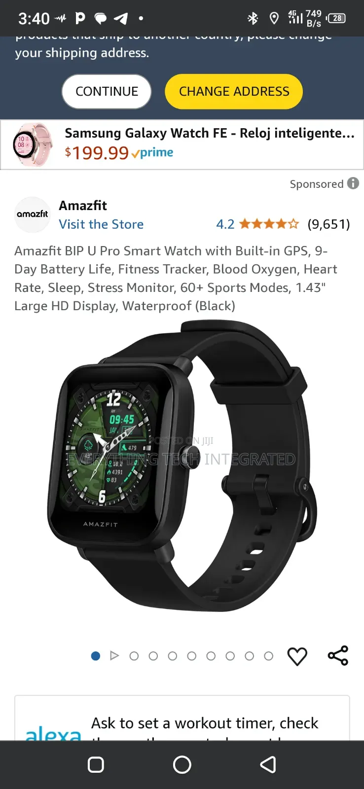 Amazfit Bip U Pro Smart