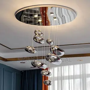 Glass Ceiling Chandelier