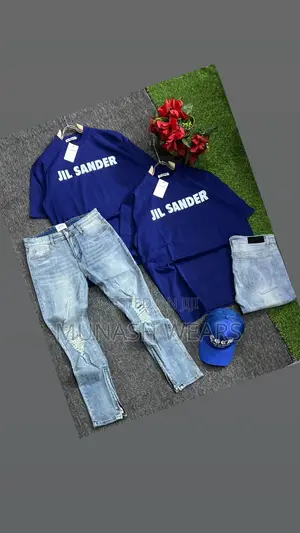 Luxury T-Shirt and Jean, Cap Excluded
