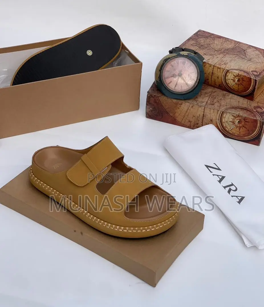 Zara Leather Slip