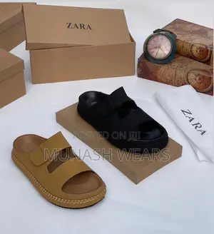 Zara Leather Slip