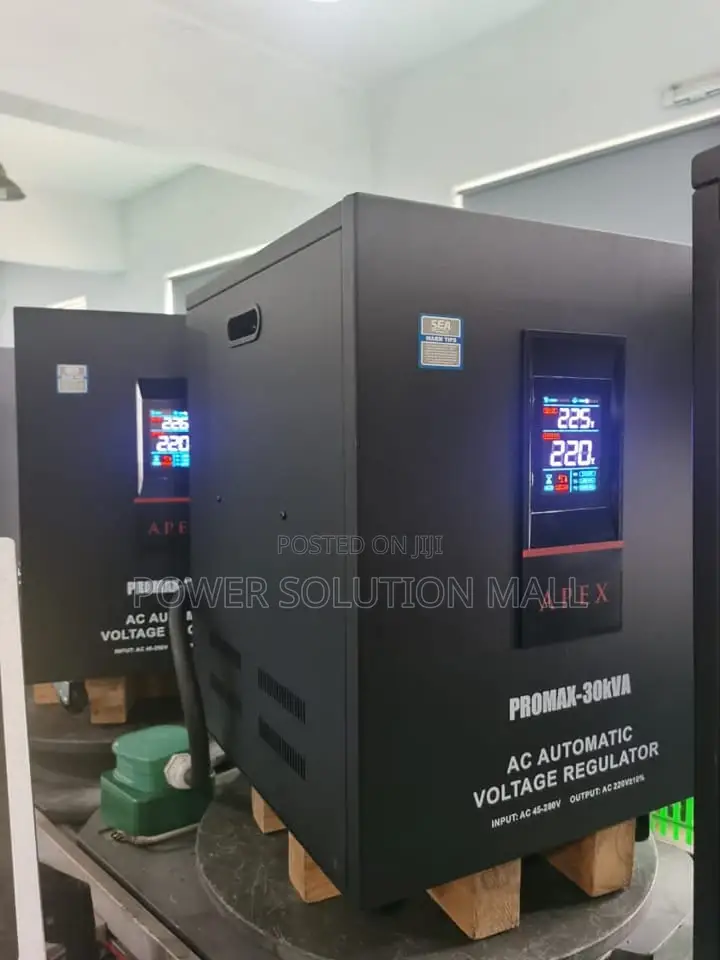 Apex 30kva Single-phase Servo Stabilizer
