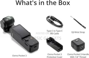Dji Osmo Pocket 3 Creator Combo Digital Vlogging Camera