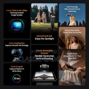 Dji Osmo Pocket 3 Creator Combo Digital Vlogging Camera