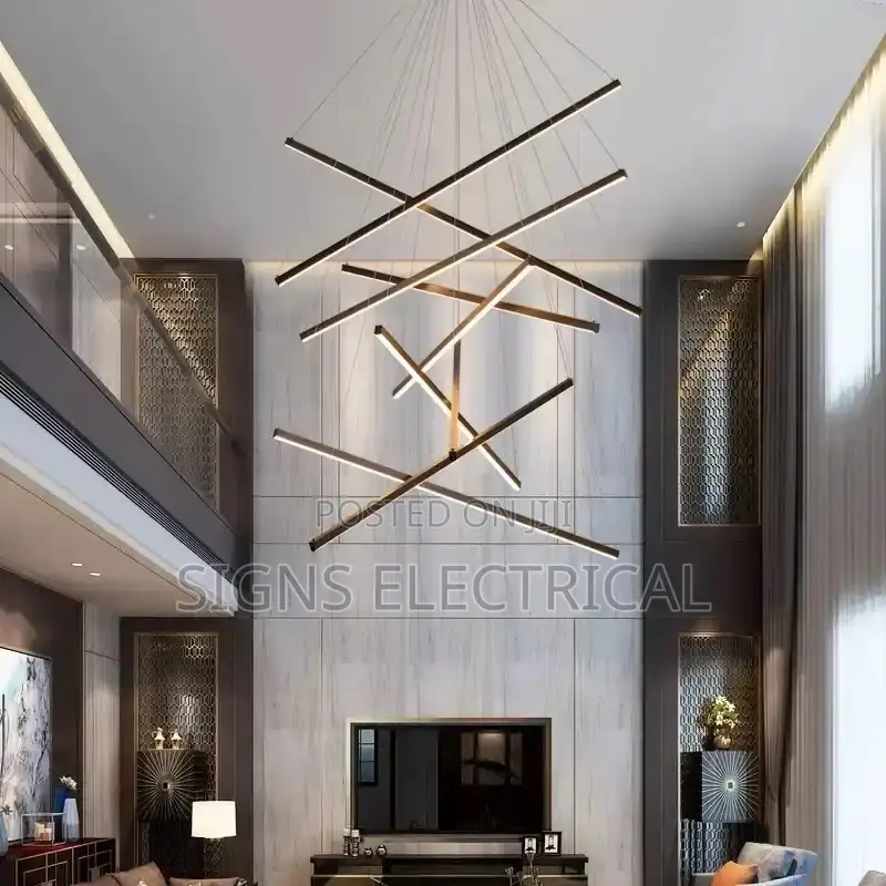 Nordic Led Chandelier Led Duplex Apartment