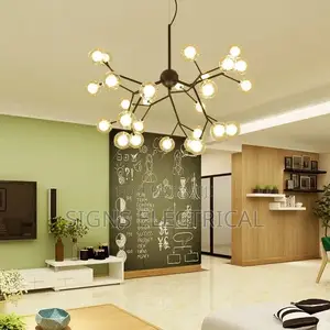 Clear Glass Bubble Chandelier Lighting Itlian Design