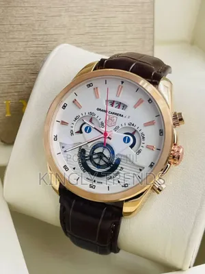 Tag Heuer CR7 Leather Watch