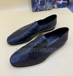 Italian Alberto Luxury Shoes, Flat Sole