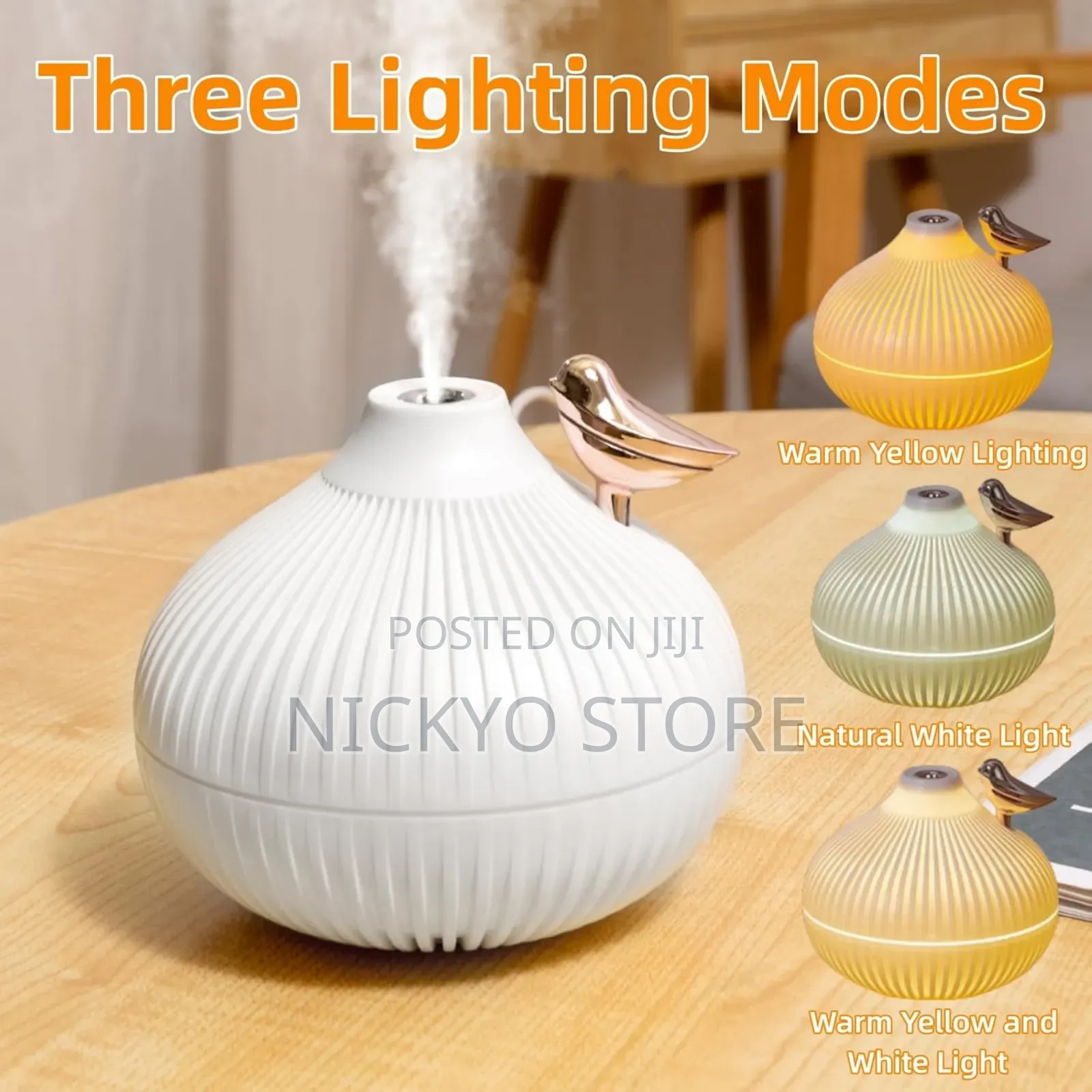 300ml Mini Humidifier, Cute Onion Shape Humidifier