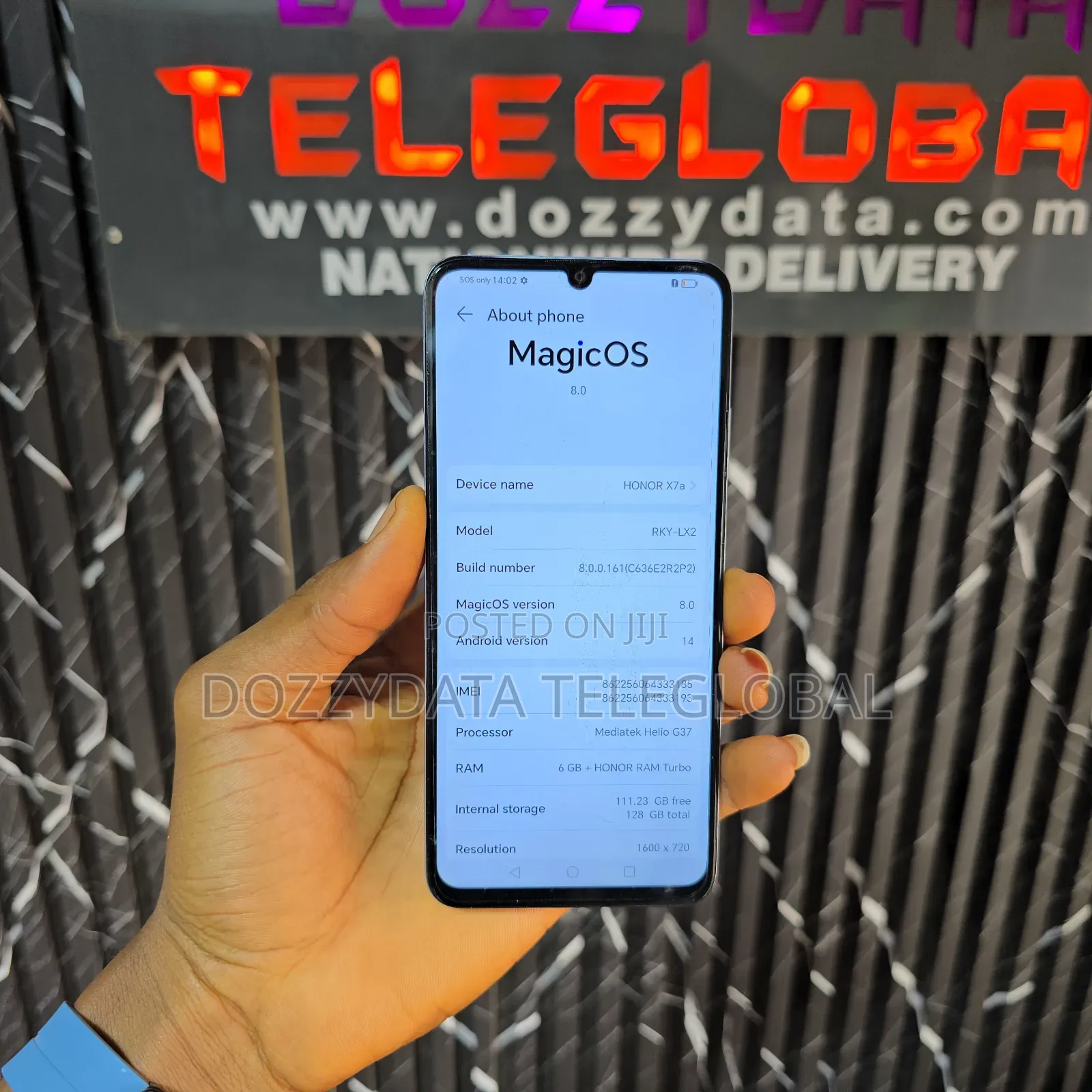 Honor X7a 128 GB Blue