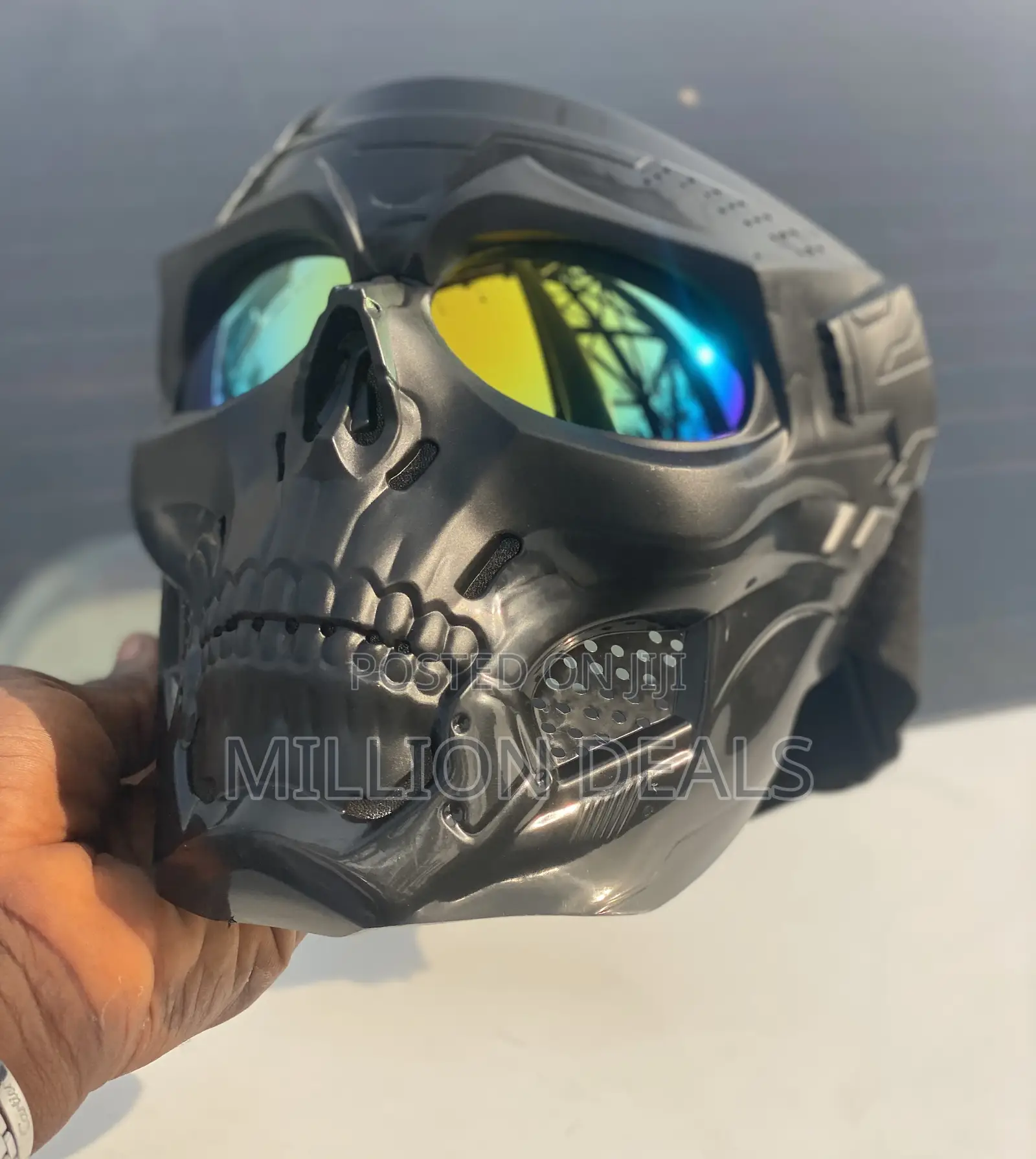 Ski Black Trendy Men’S Party Mask
