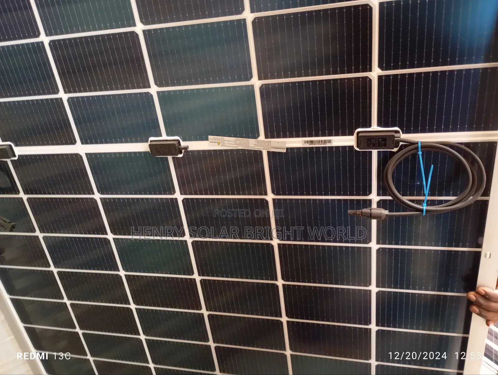 650w Solar Bifacial Panel Mono