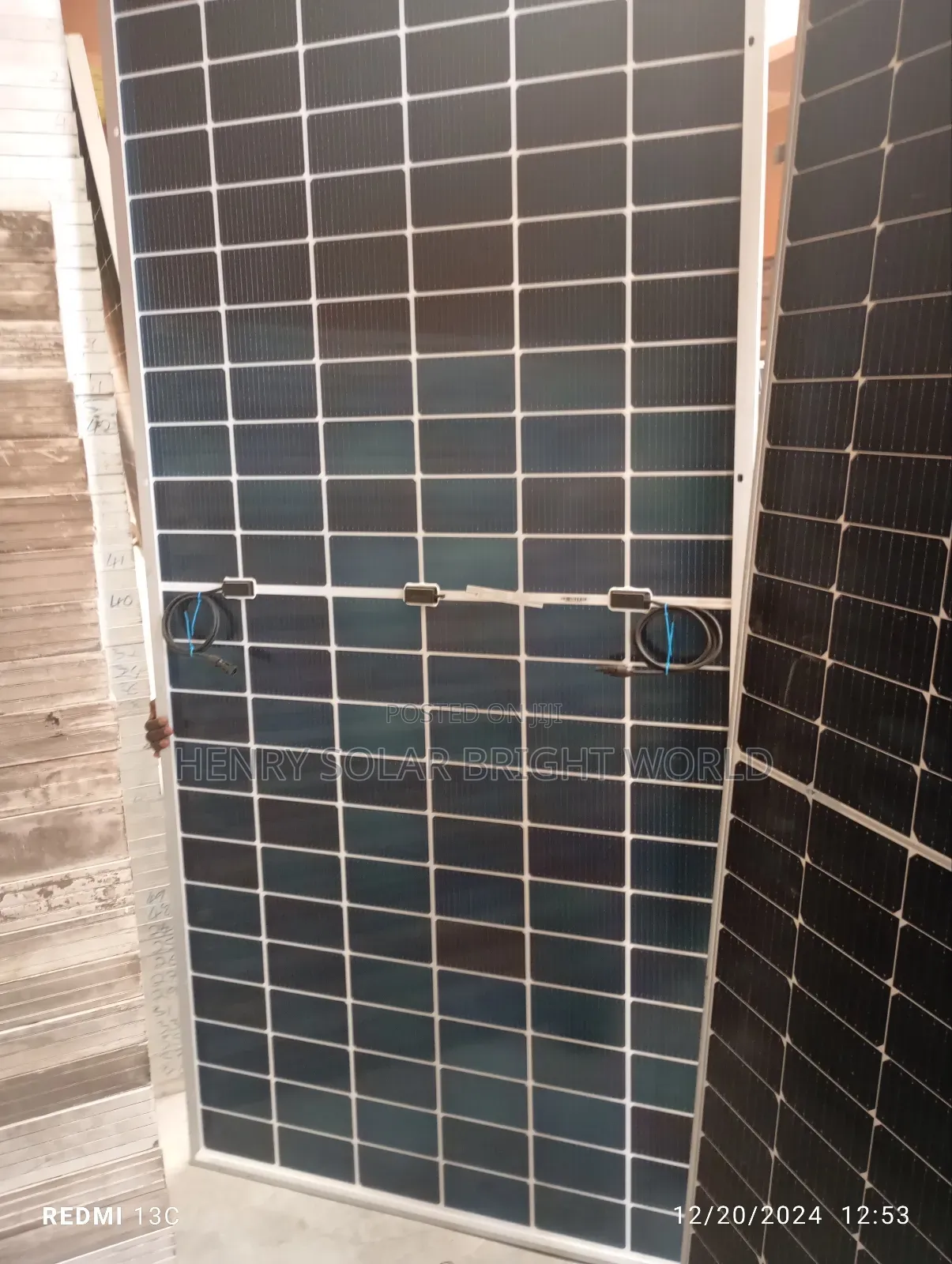 650w Solar Bifacial Panel Mono