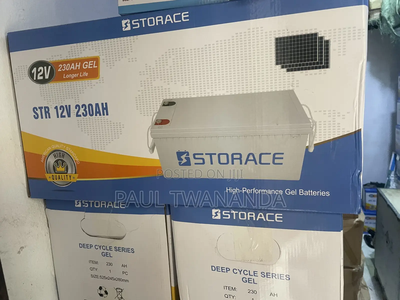 230a Storace Gel Battery