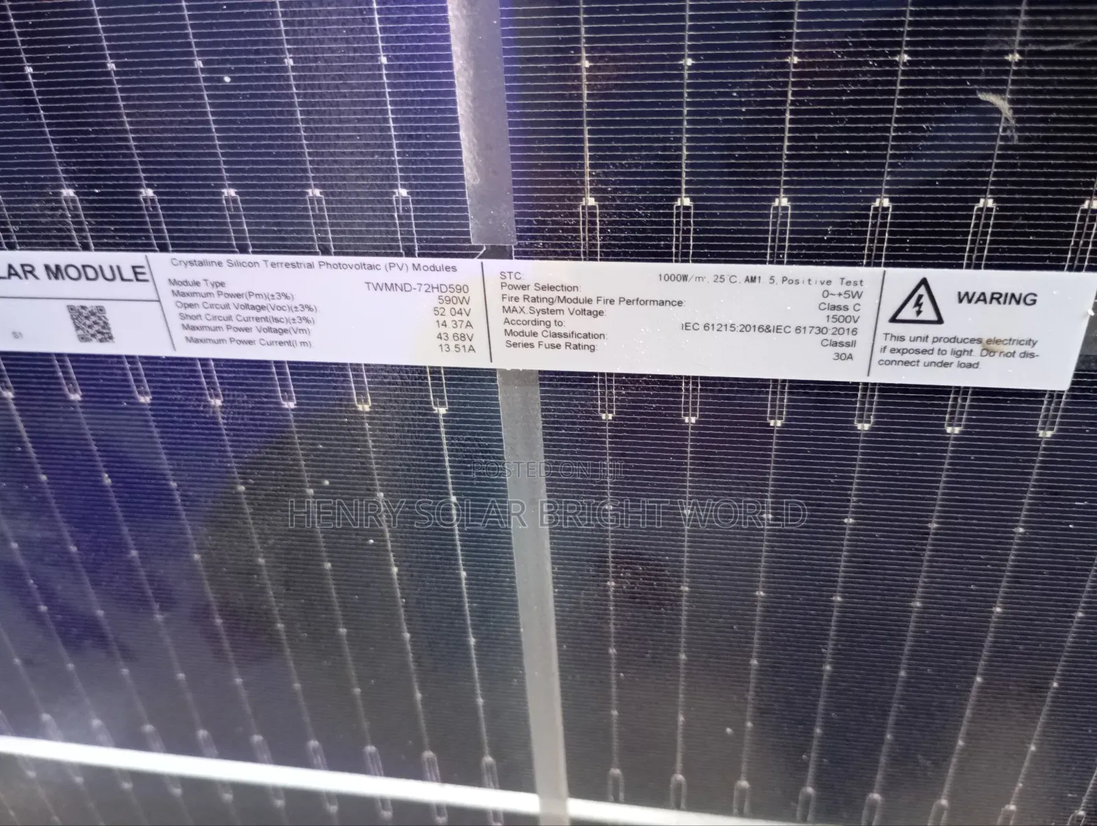 650w Solar Panel Bifacial