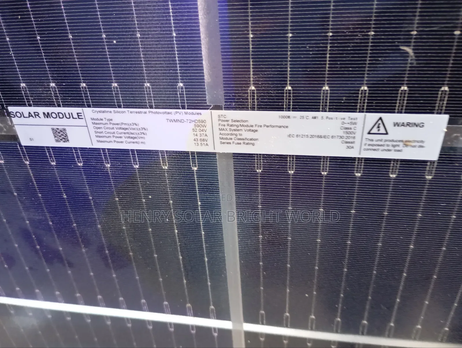 650w Solar Panel Bifacial