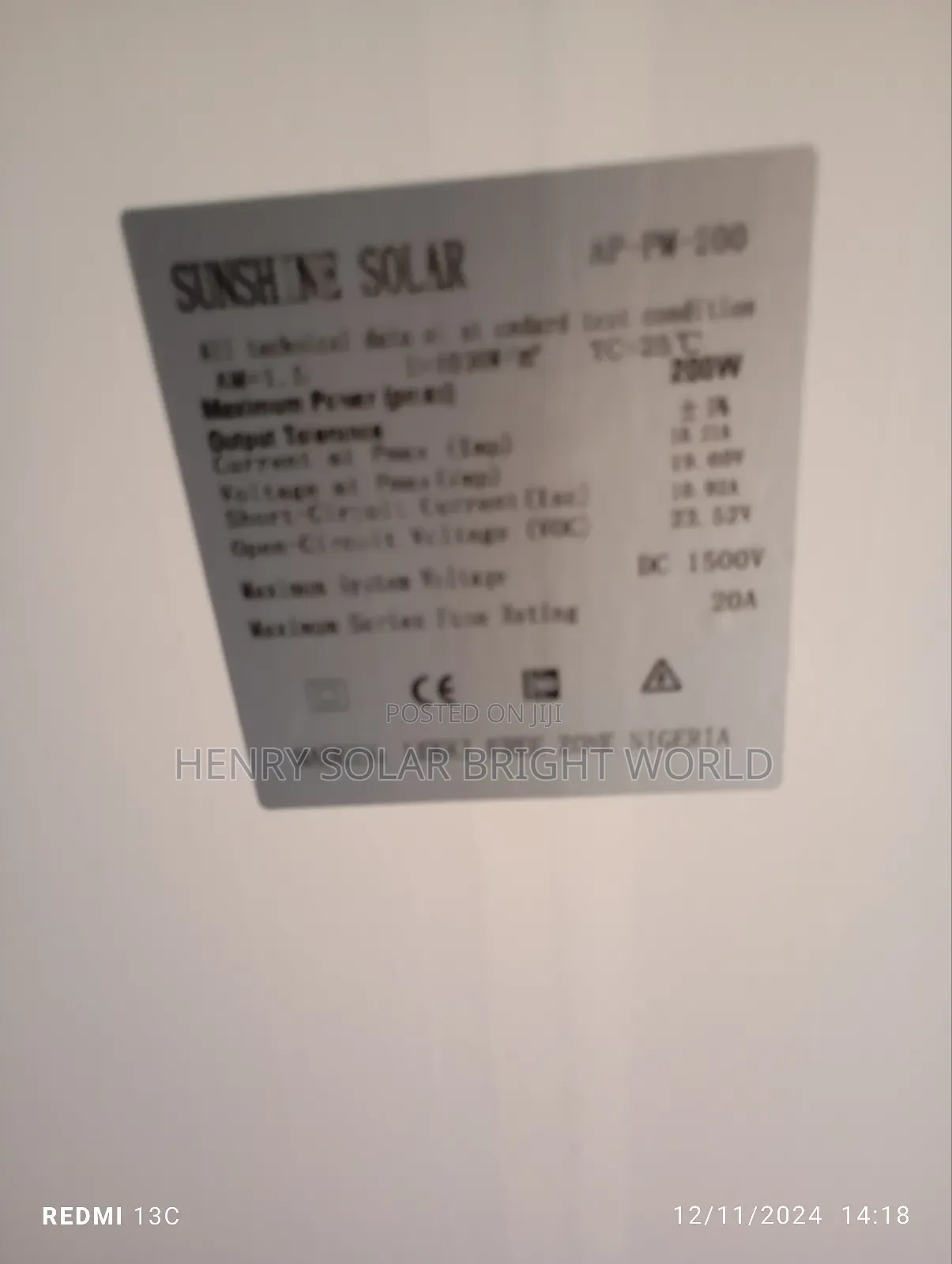 200w Solar Panel