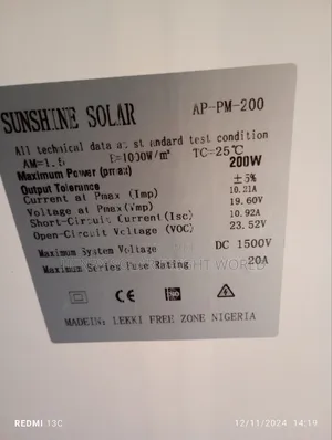 200w Solar Panel