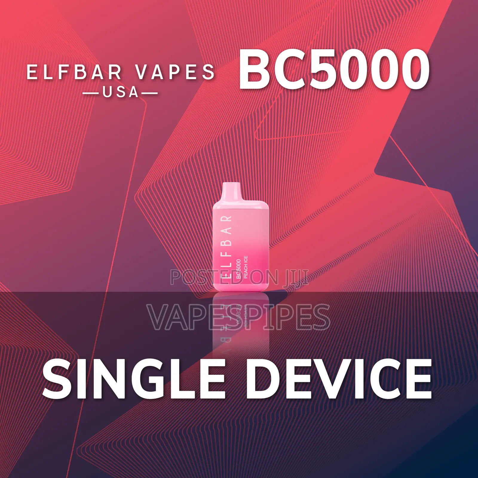 Elf Bar Bc5000 Rechargeable Disposable Pod