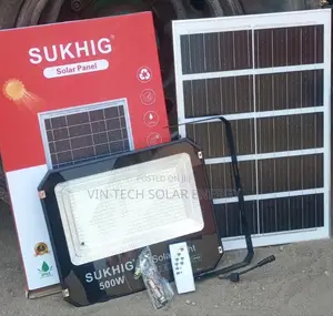Photo - Original 500w Sukhig Solar Flood Light
