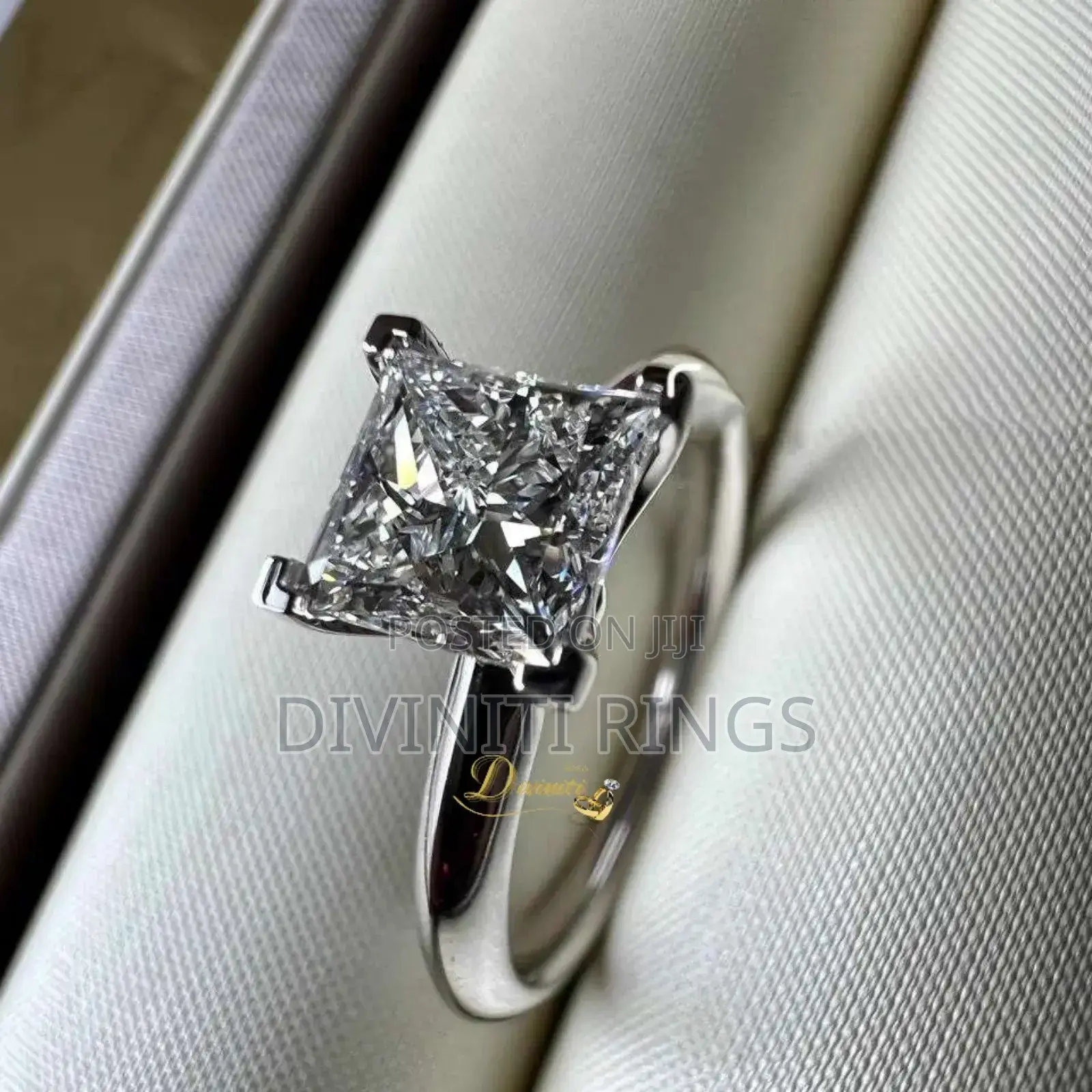 925 Silver Engagement Ring