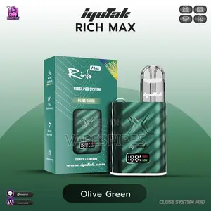 Iyutak Rich Max Close System Pod REFILLABE RECHARGEABLE