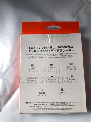Amazon Fire Tv Stick Max Streaming Media Player