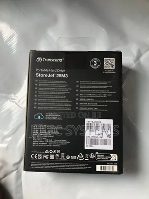 Transcend 1tb Usb 3.1 Storejet 25m3 HDD Portable Hard Drive