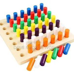 Wooden Peg Board