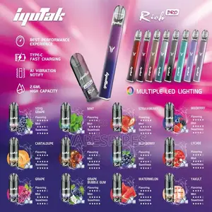IYUTAK RICH PRO Close System Pod Rechargeable and Refillable