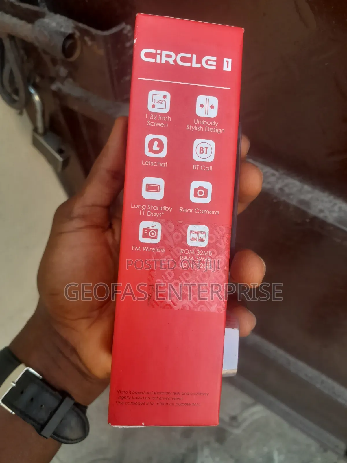 New Itel Circle 1 Black