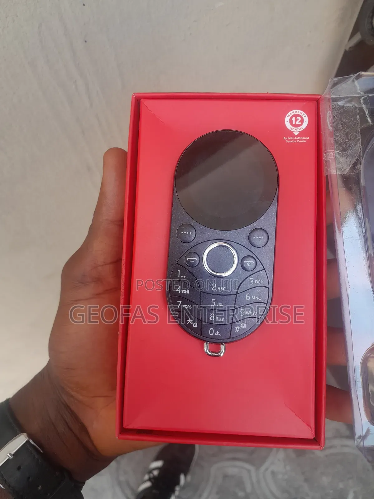 New Itel Circle 1 Black