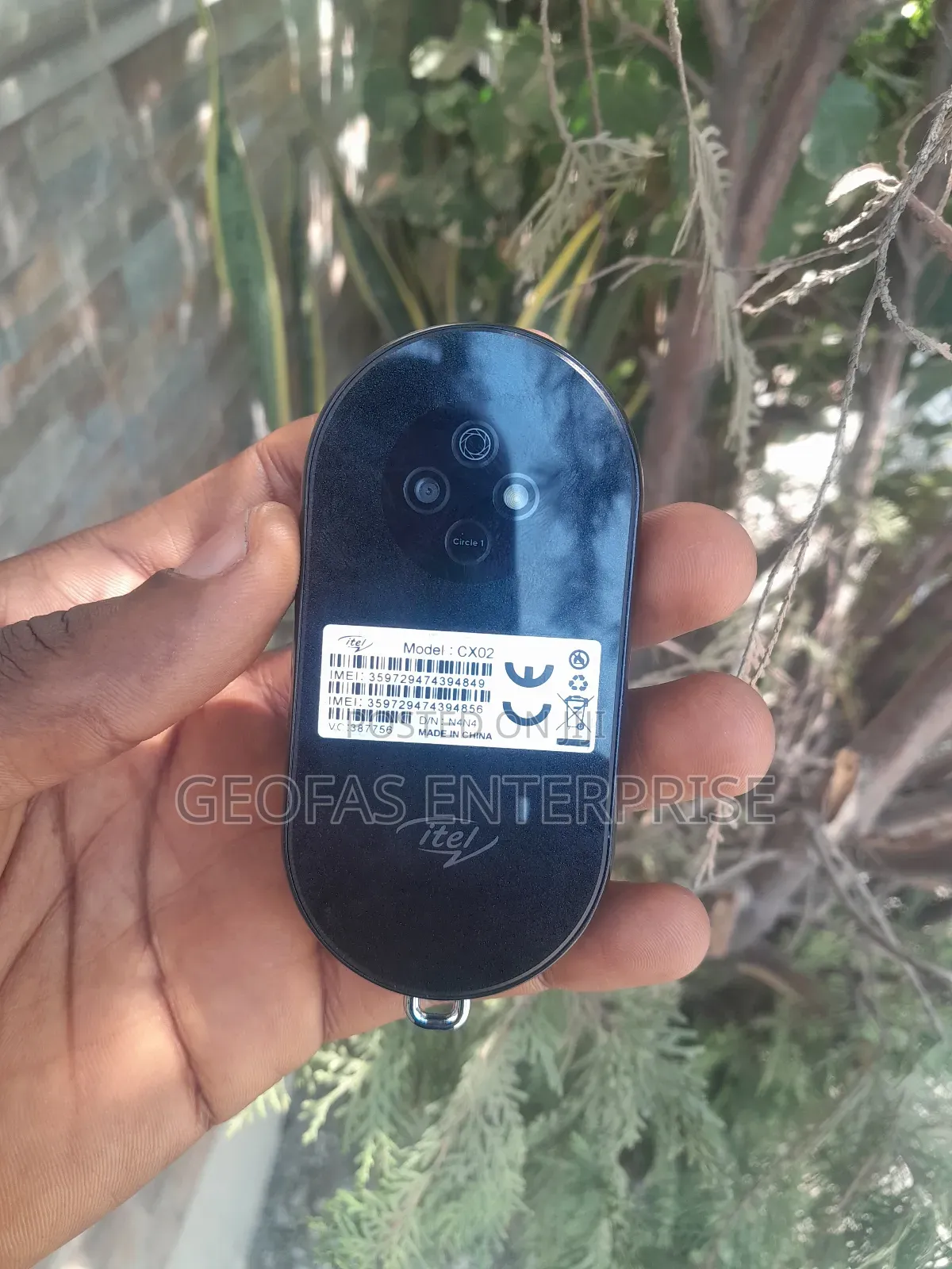 New Itel Circle 1 Black