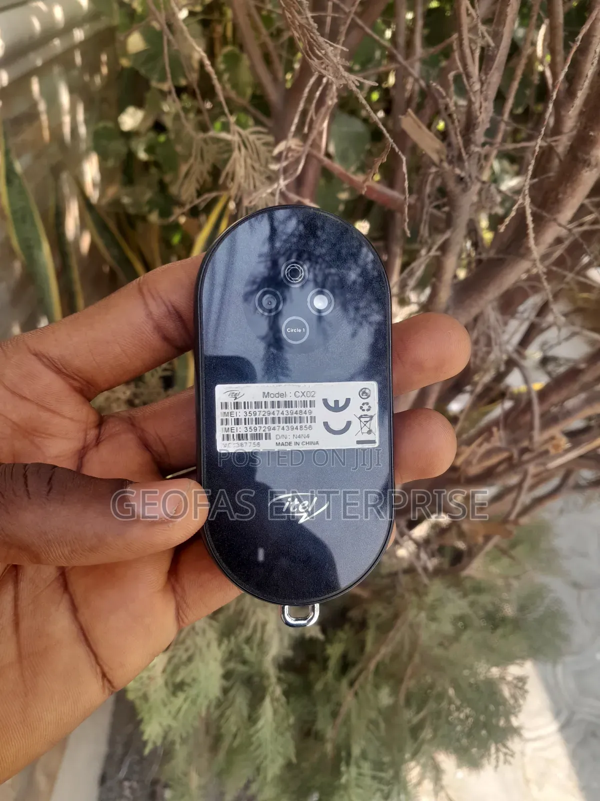 New Itel Circle 1 Black