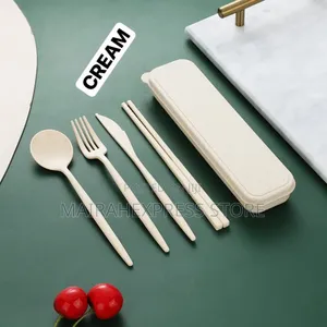 4pcs/Pack Thickened Reusable Cutlery Set