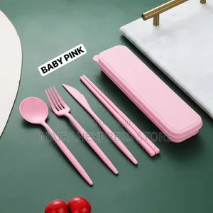 4pcs/Pack Thickened Reusable Cutlery Set