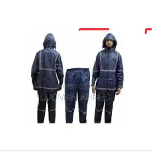 Reflective Up And Down Rain Coat