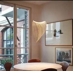 Wood Pendant Restaurant Hanging Light