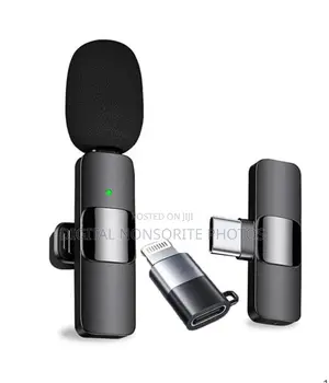 Wireless Phone Microphone For Interview, Live Show Vlog.