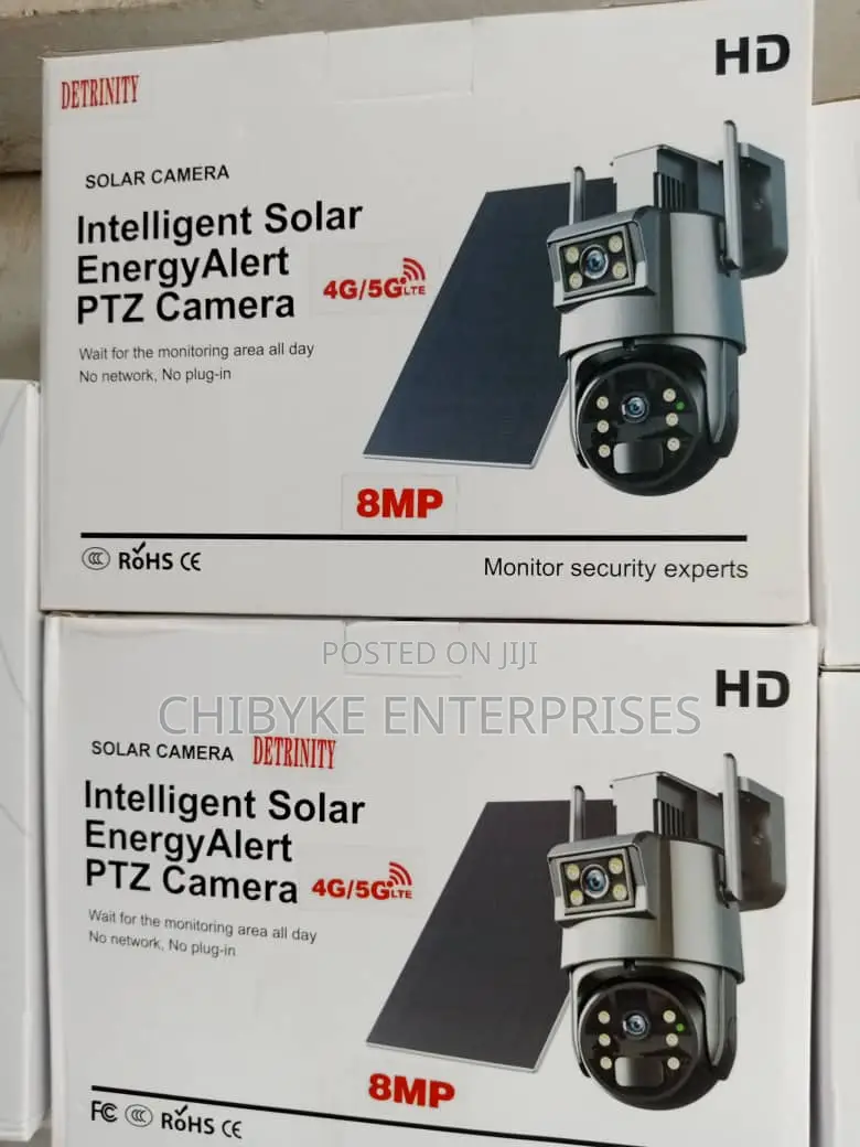 A30 Hd 6mp Intelligent Solar Energy Alert PTZ Camera