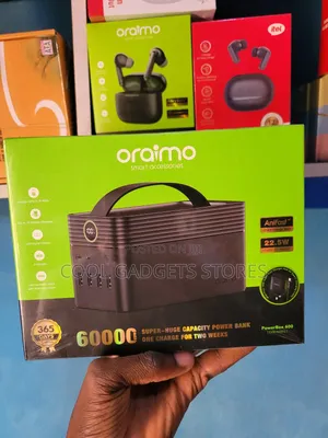Oraimo 60000mah 22.5w Power Bank (Easybuy Available)