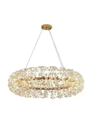 800mm Crystal Luxury Hanging Chandelier Light Size