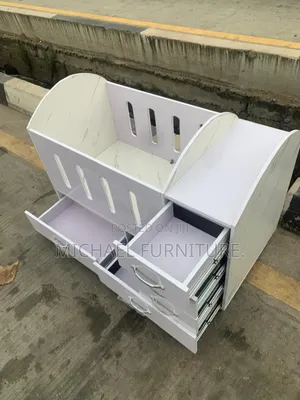 2 by 4 Baby Bed With 5 Drawers